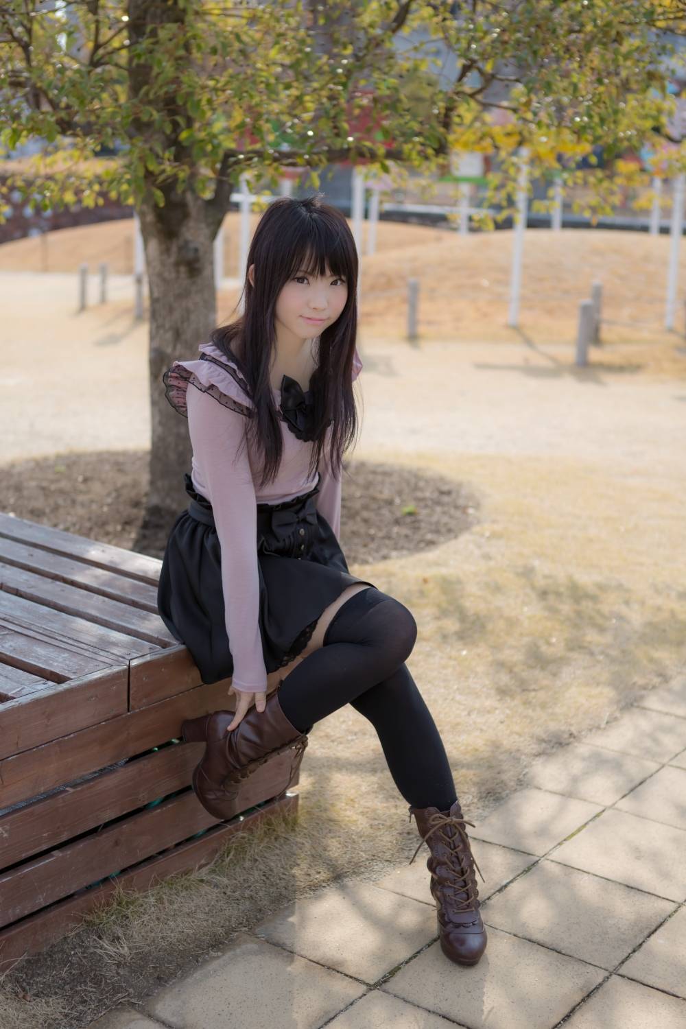 (C83)(COSPLAY)[ENAKO]Mini EnakoRin 性感丝袜美女图片