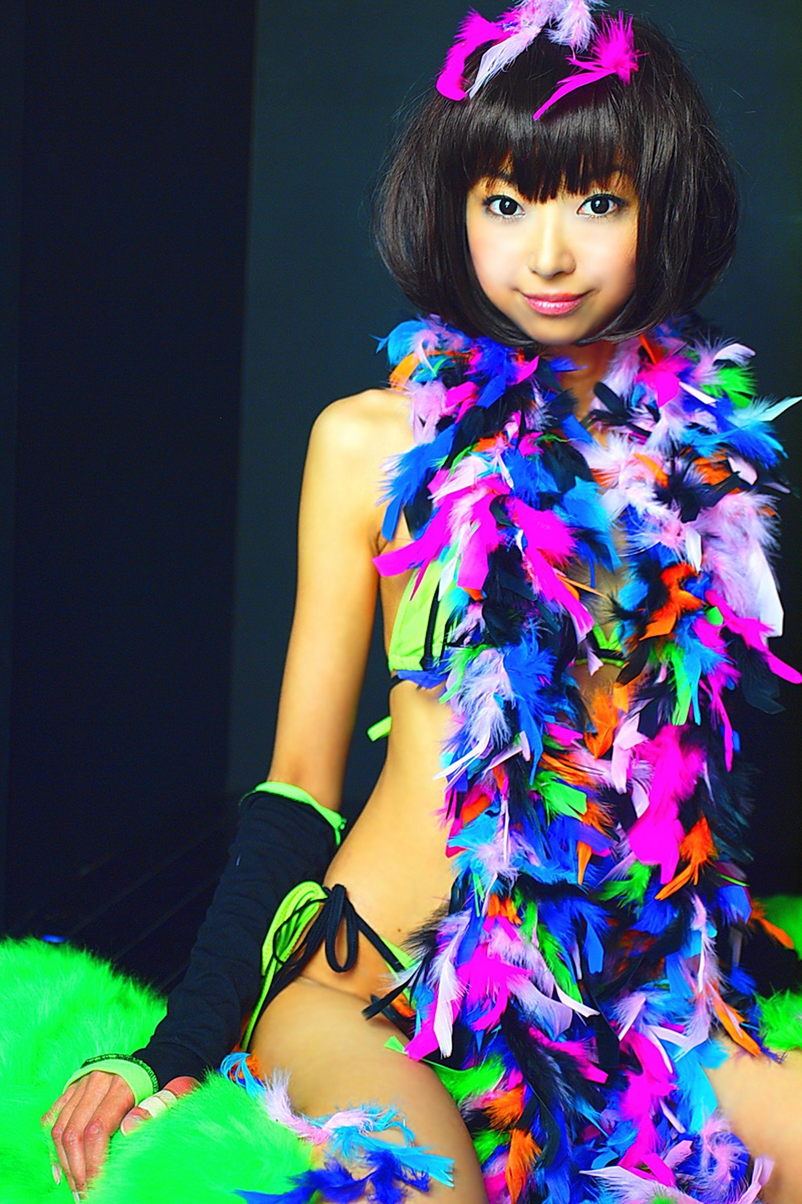 Cosplay Japanese uniform beautiful woman