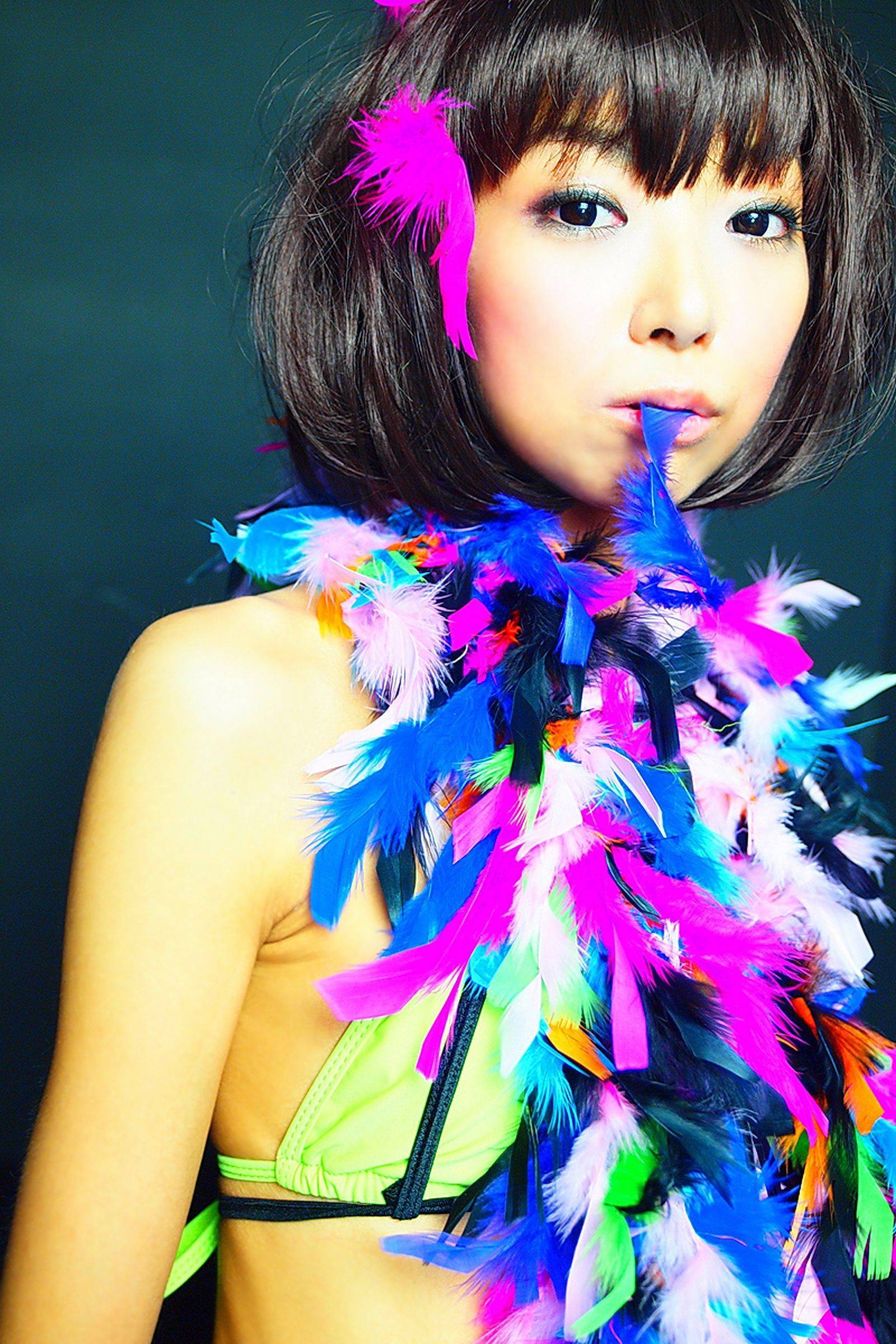 Cosplay Japanese uniform beautiful woman