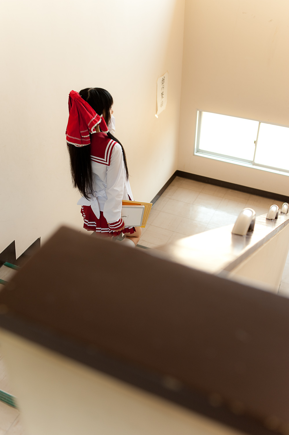 c76(3) cosplay性感美女套图 校园校服写真