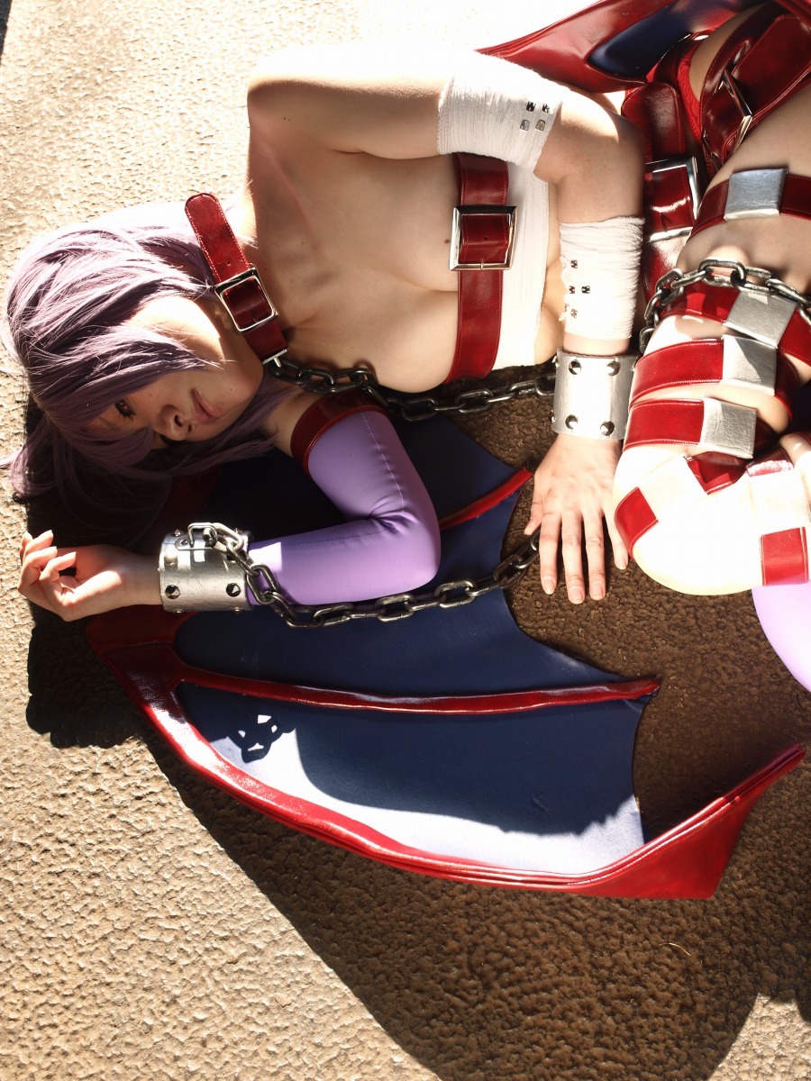 Cosplay complete set of pictures binding sexy game beauty