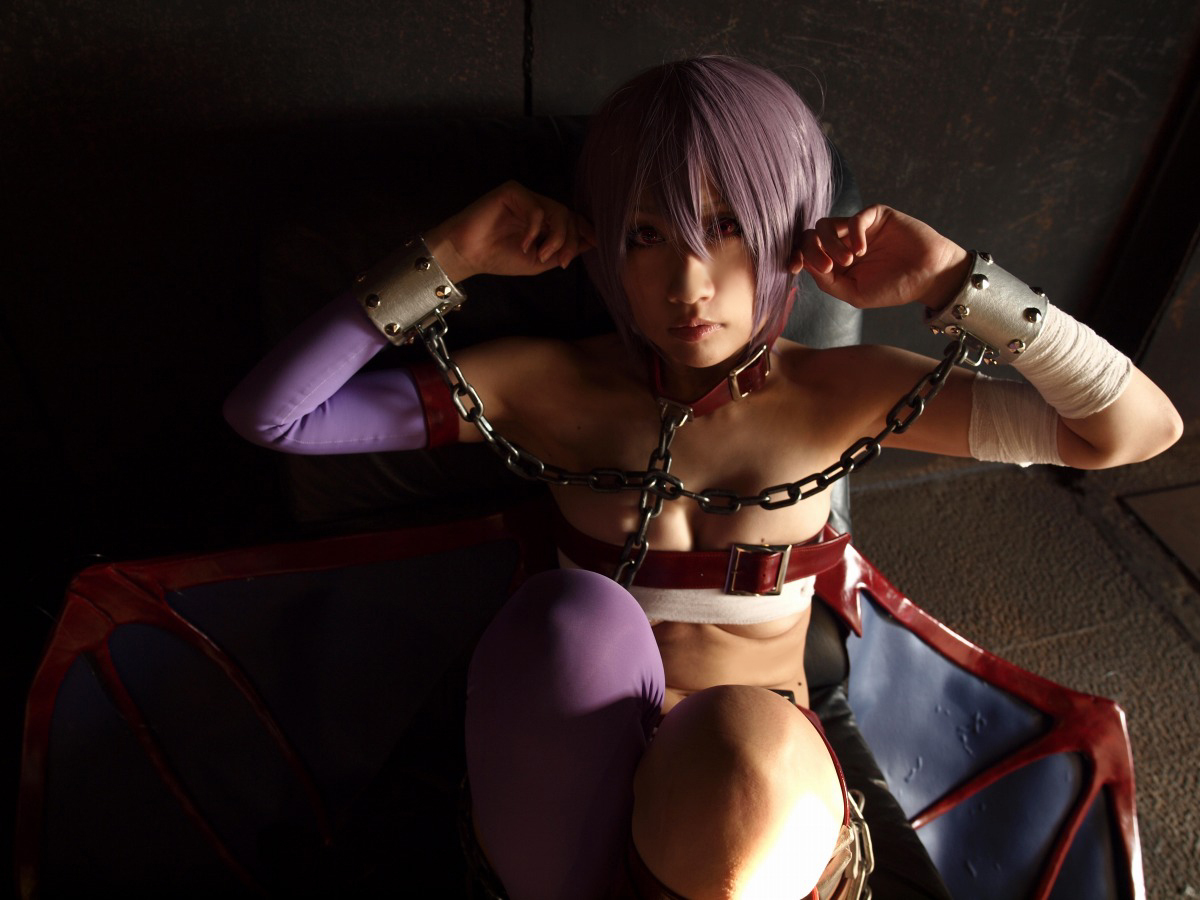 Cosplay complete set of pictures binding sexy game beauty