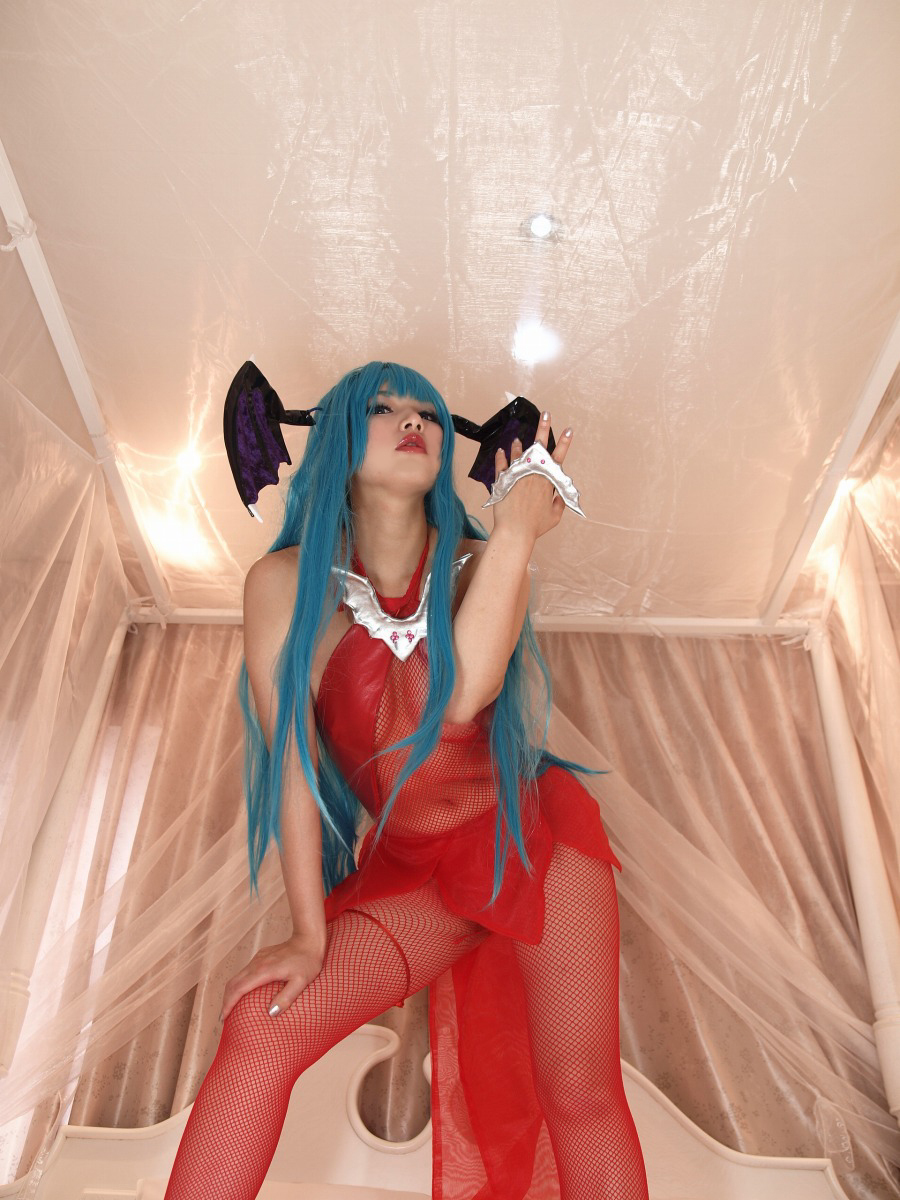 红色精美诱惑套图 cosplay美女套图