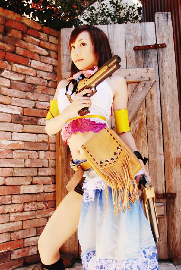 [Cosplay]日本性感制服美女Final Fantasy yunagan1