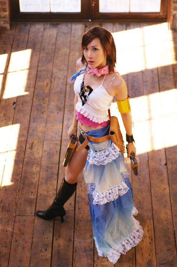 [Cosplay]日本性感制服美女Final Fantasy yunagan1