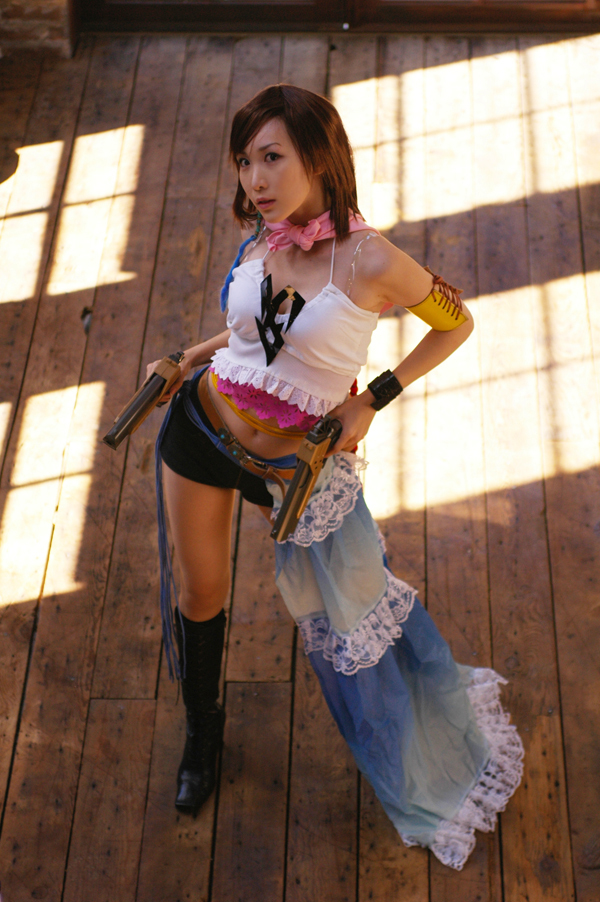 [Cosplay]日本性感制服美女Final Fantasy yunagan1