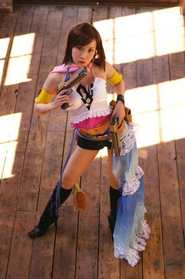 [Cosplay]日本性感制服美女Final Fantasy yunagan1