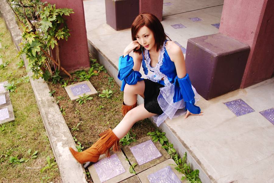 性感游戏美女[Cosplay]Final Fantasy X-2  yunautahime1