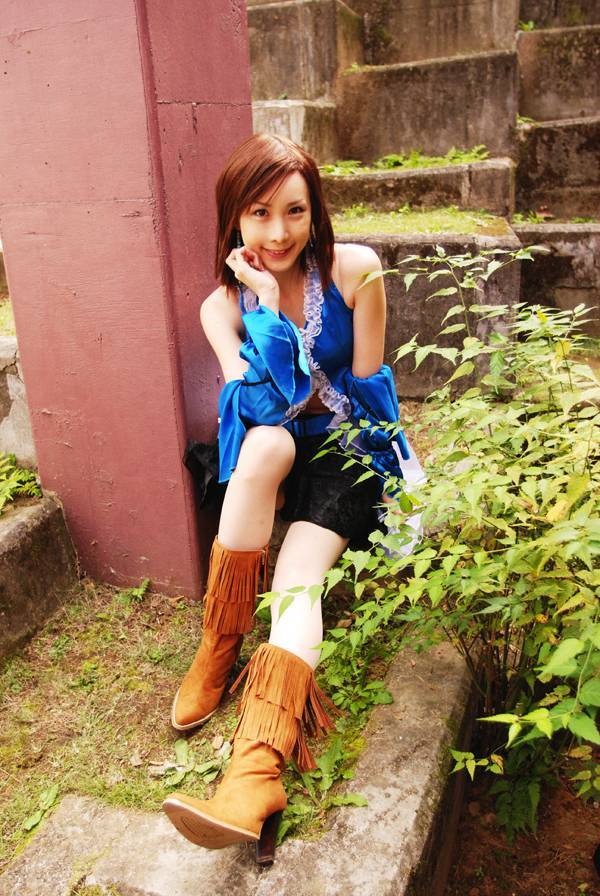 Cosplay Final Fantasy X-2 yunautahime1