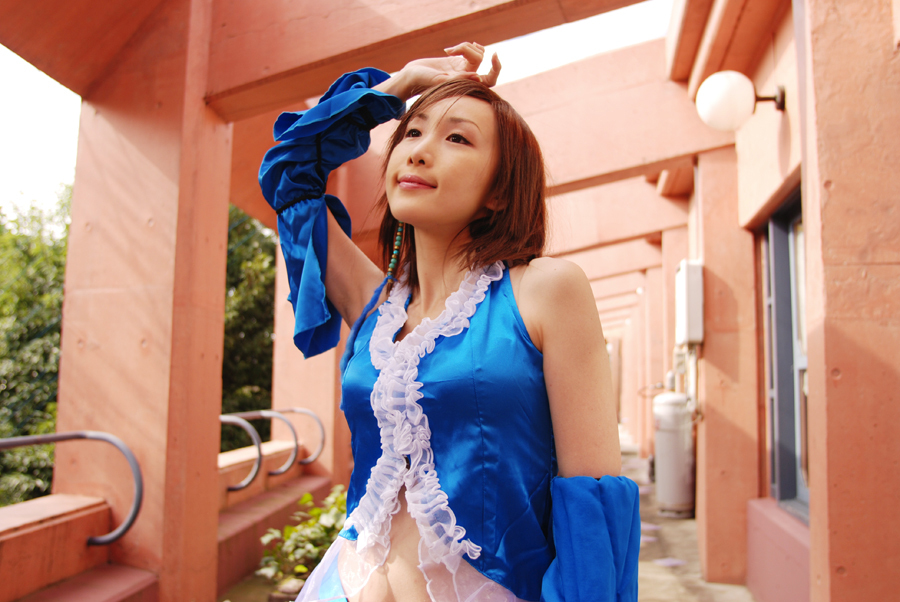 Cosplay Final Fantasy X-2 yunautahime1