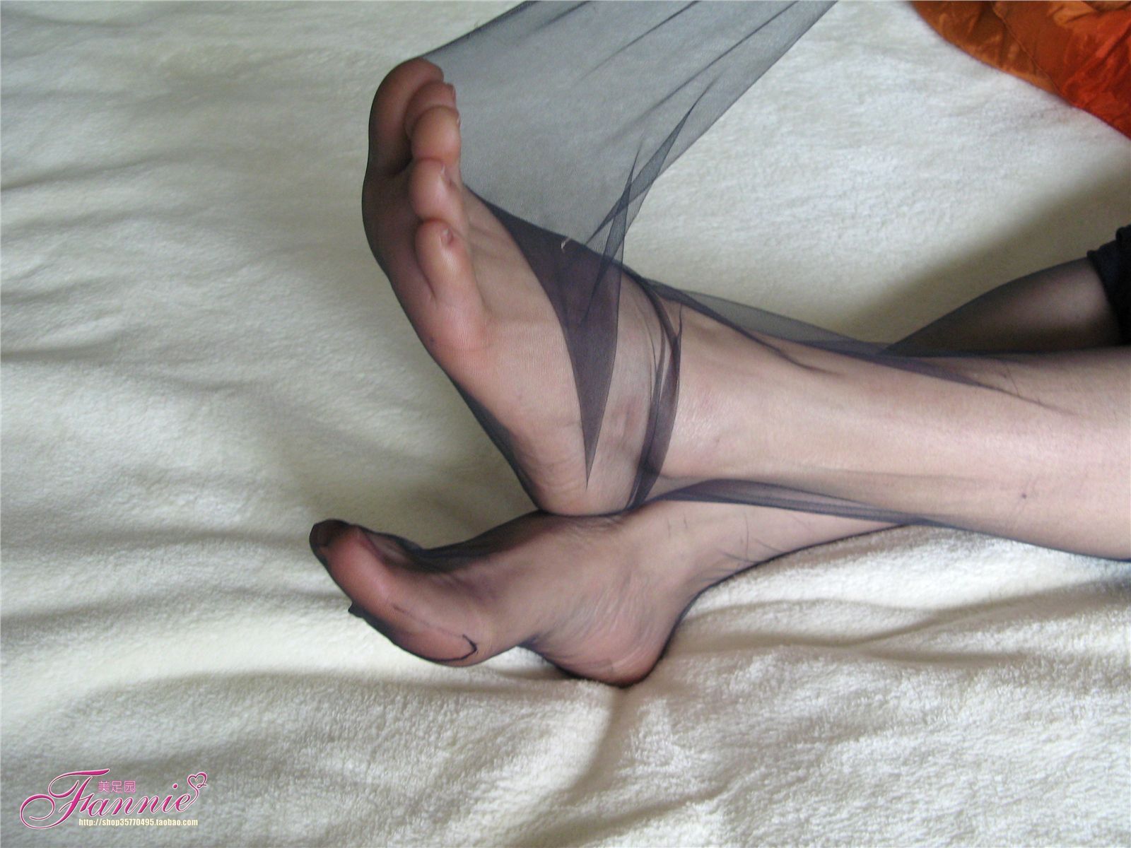 Simple feelings winding (gold high heel pure silk) Fanny high definition silk feet