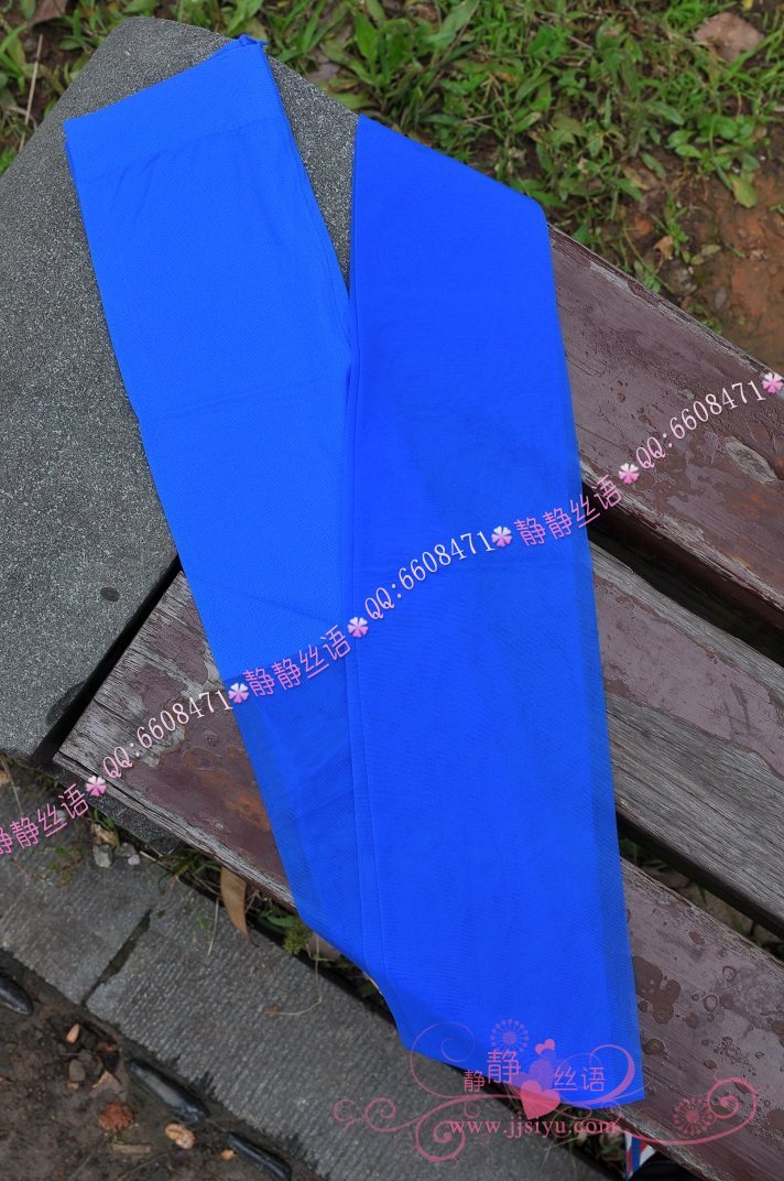 Silent silk language silk stockings set picture super cool and fresh cored silk pantyhose (blue)