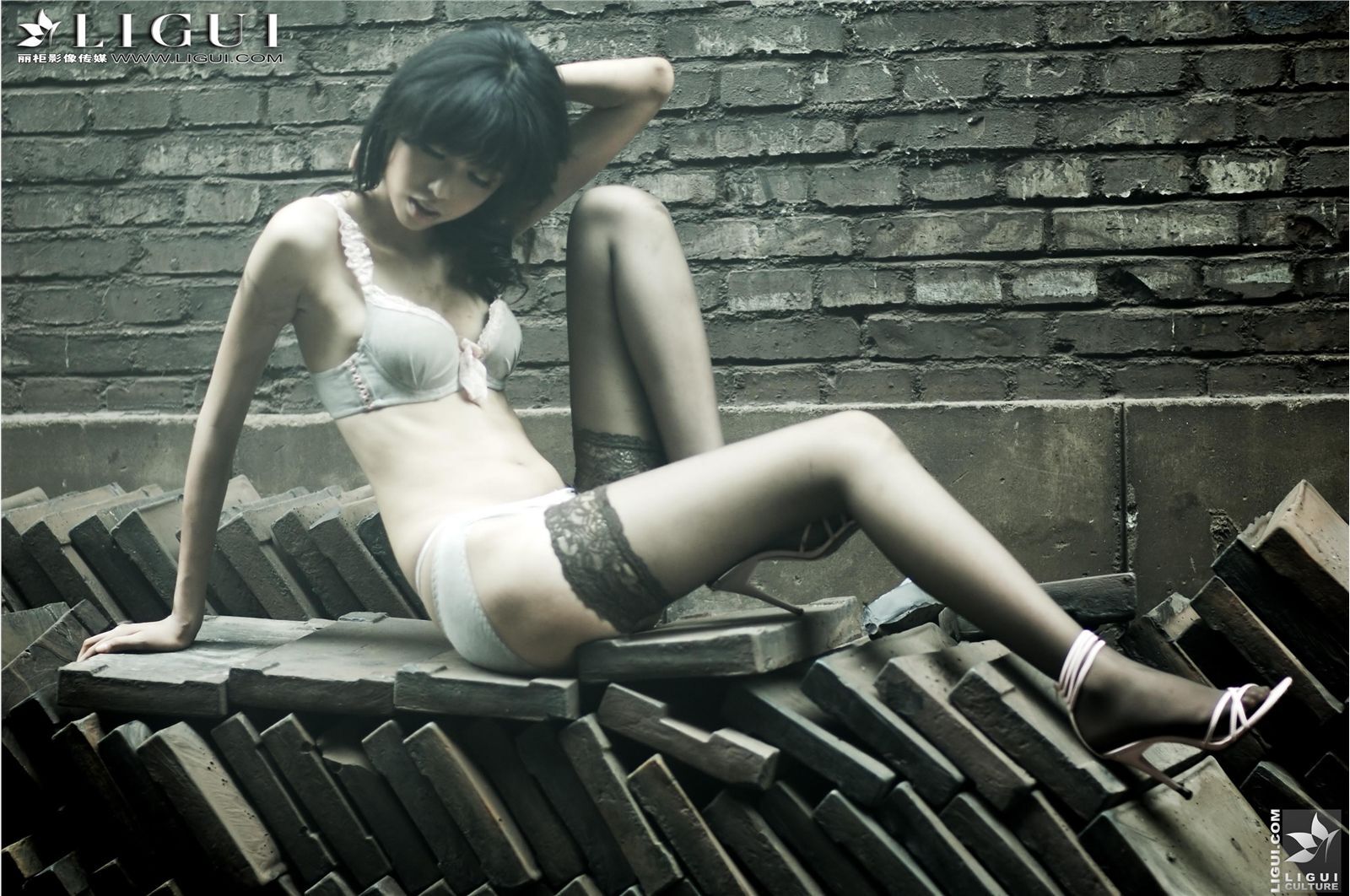[Li cabinet] 2013.03.25 alternative visual model Monroe stockings beauty picture