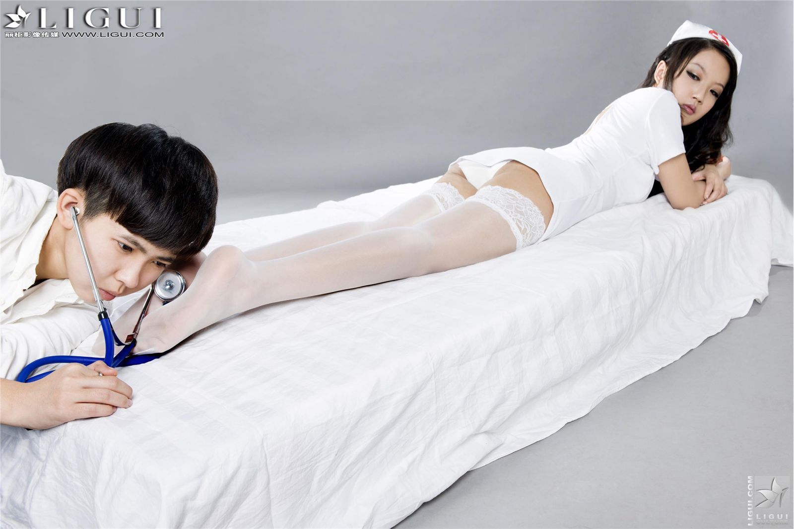 [ligui cabinet] 2013.10.01 online beauty model nurse uniform