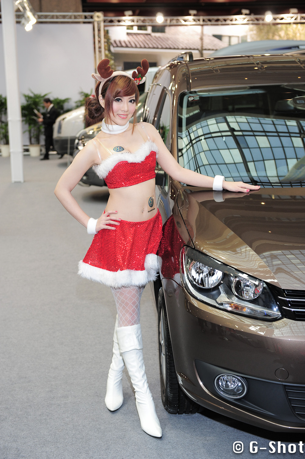 2011年台北新车大展，圣诞美腿抢先版