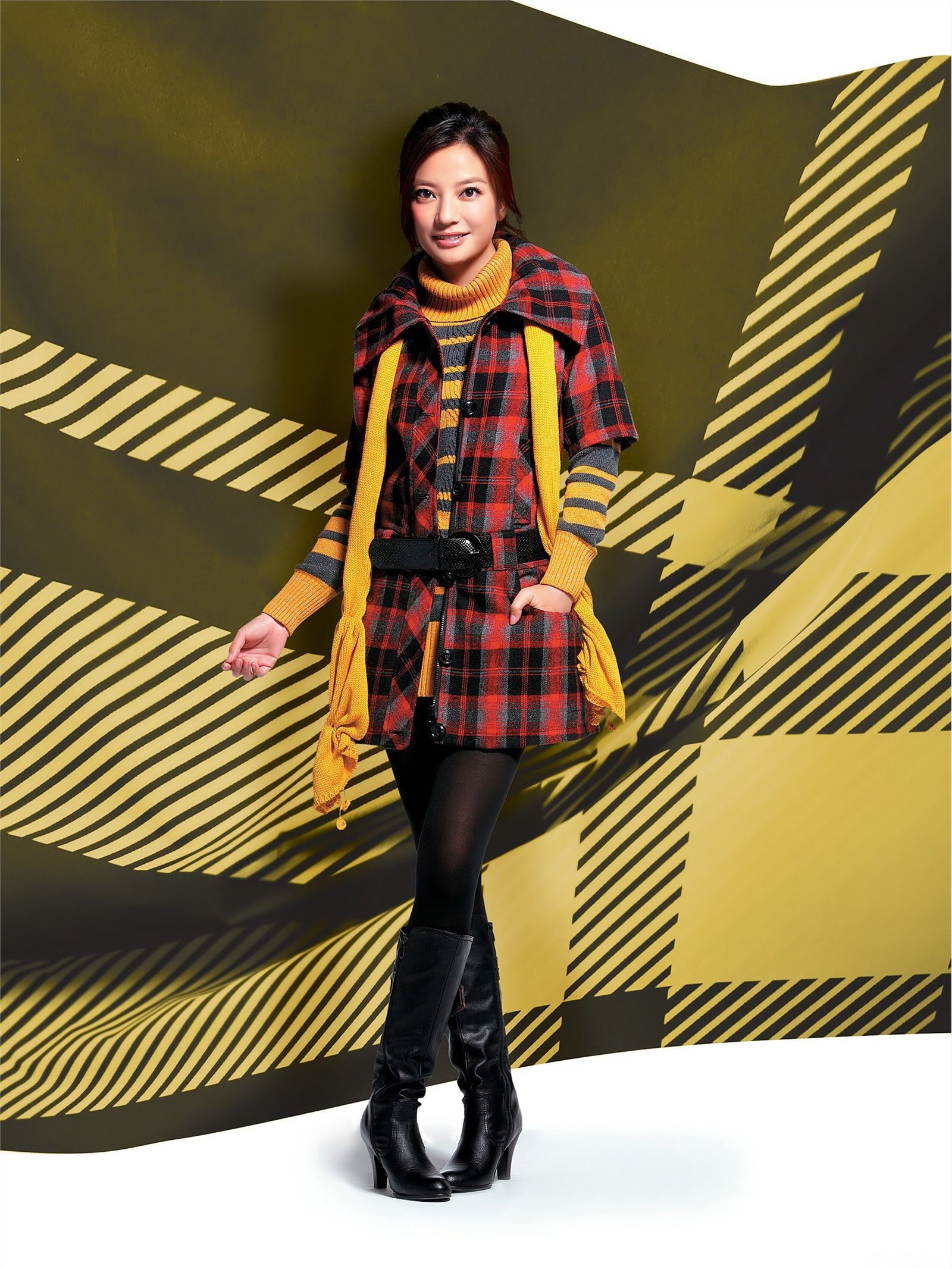 Autumn and winter fashion - Zhao Wei's latest HD big picture