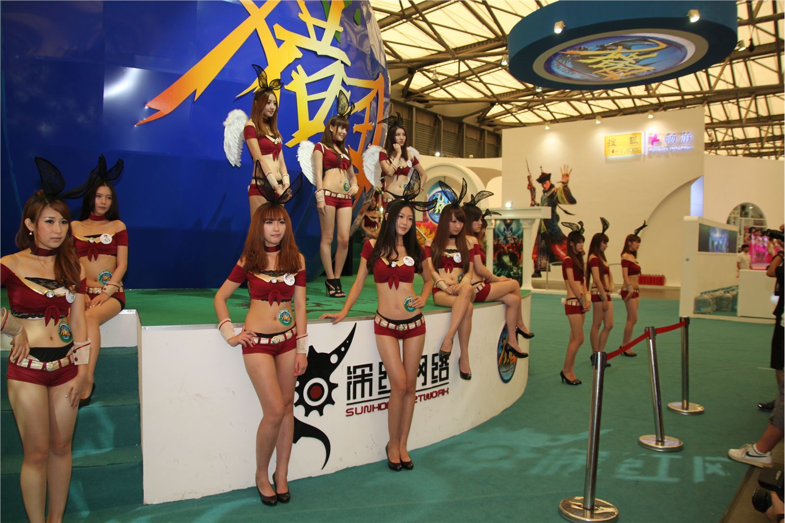 China joy 2011 model beauty show HD big picture No.04