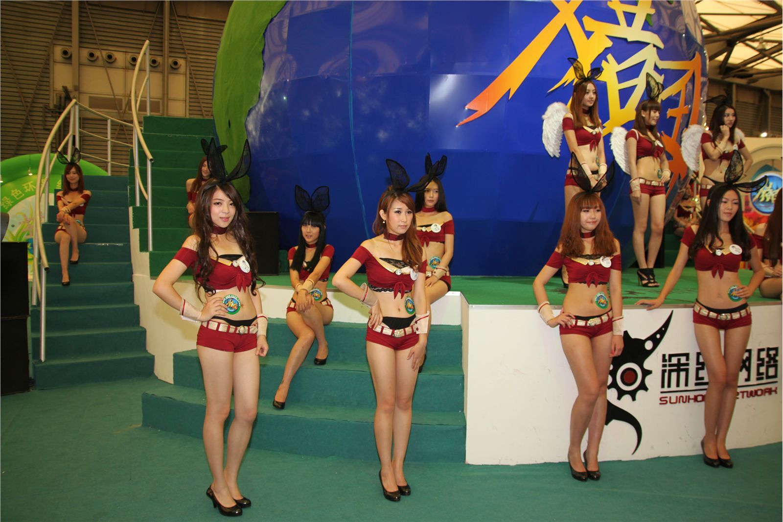 China joy 2011 model beauty show HD big picture No.04