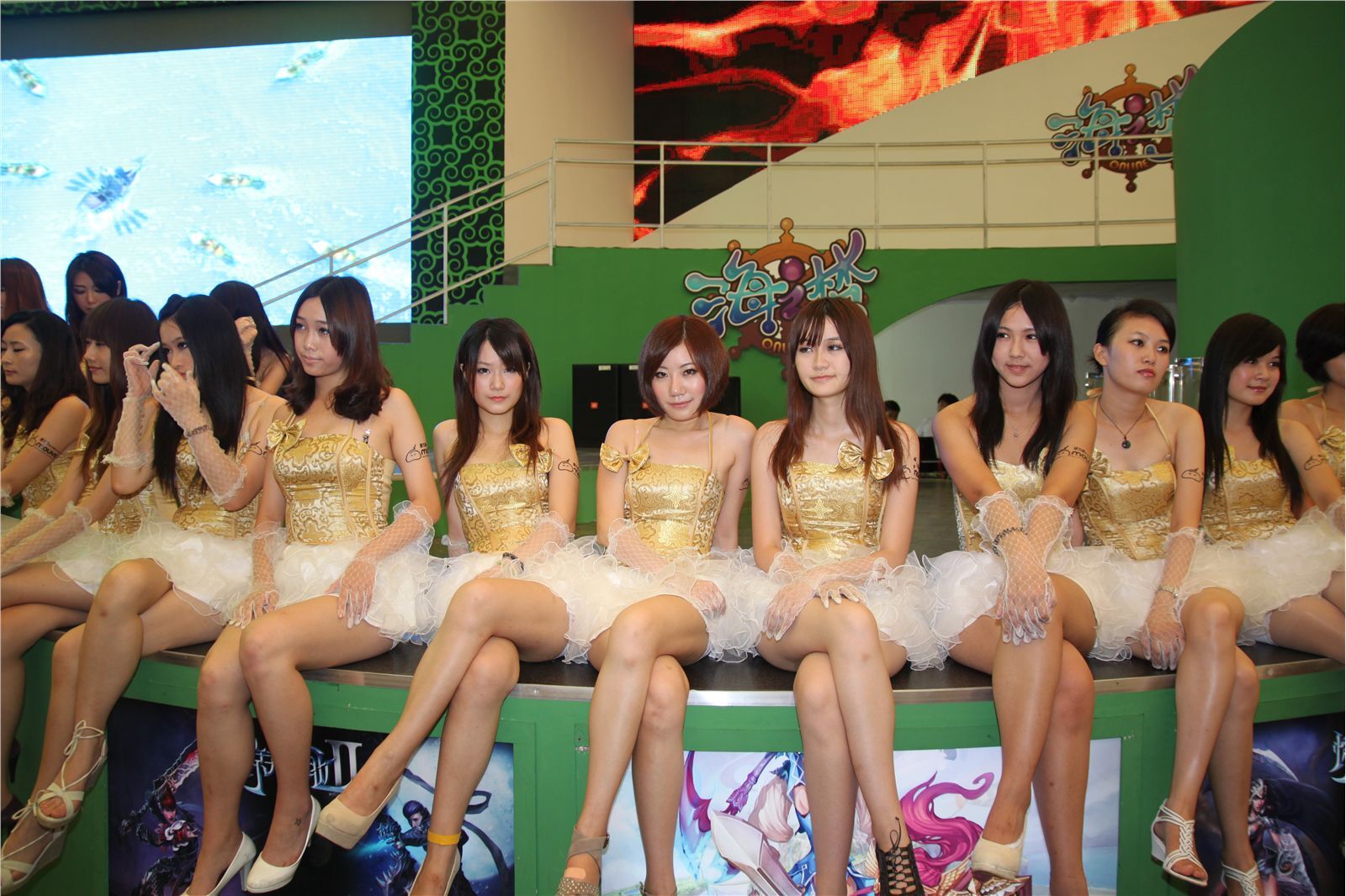 China joy 2011 model beauty show HD big picture No.04