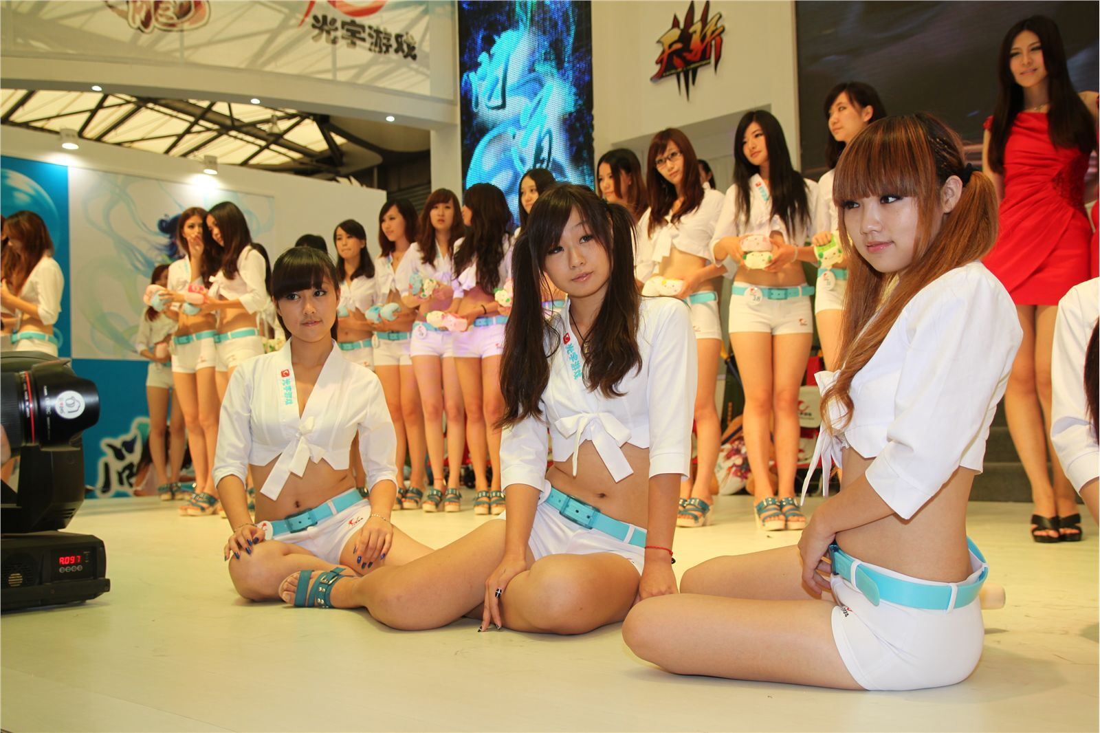 模特美女秀场高清大图 ChinaJoy 2011  NO.05