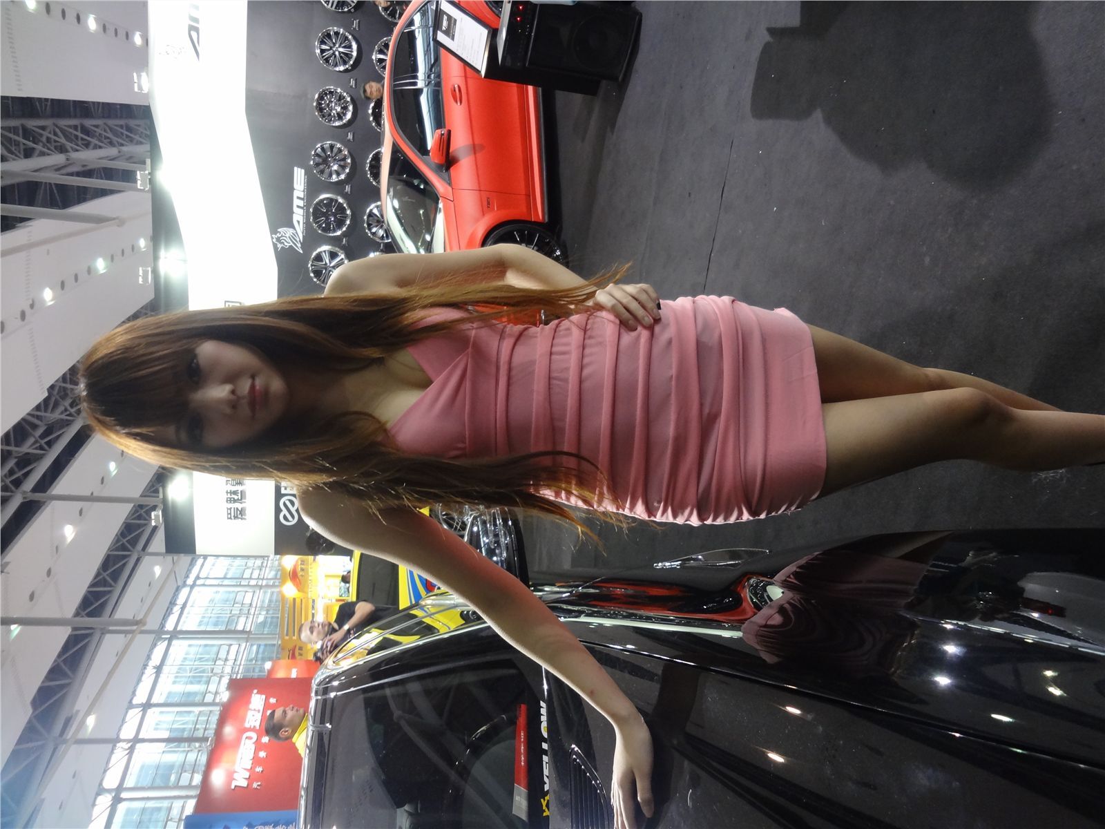 Photo set of domestic beauty car models at Guangzhou refitting Auto Show (the second set)