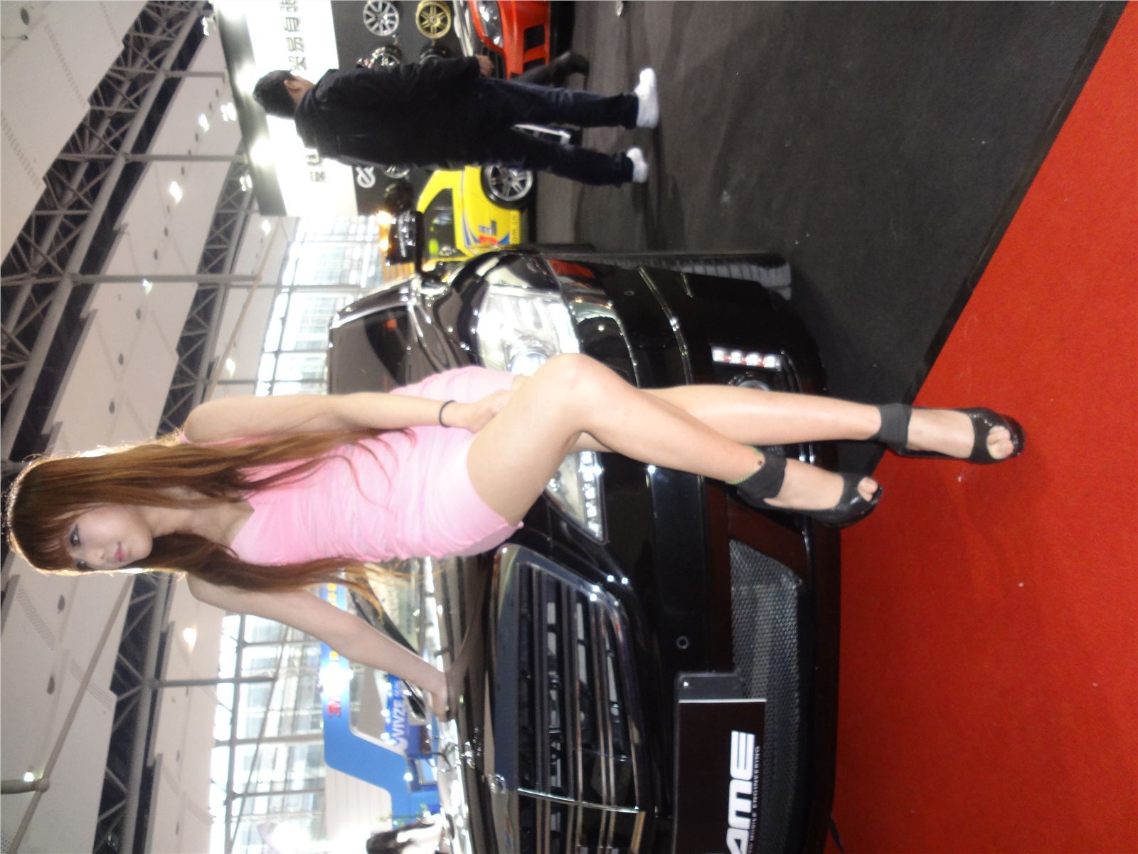 Photo set of domestic beauty car models at Guangzhou refitting Auto Show (the second set)