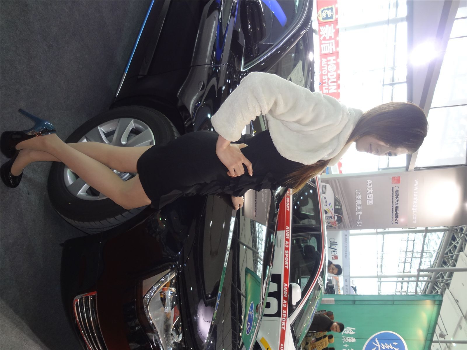 Photo set of domestic beauty car models at Guangzhou refitting Auto Show (the third set)