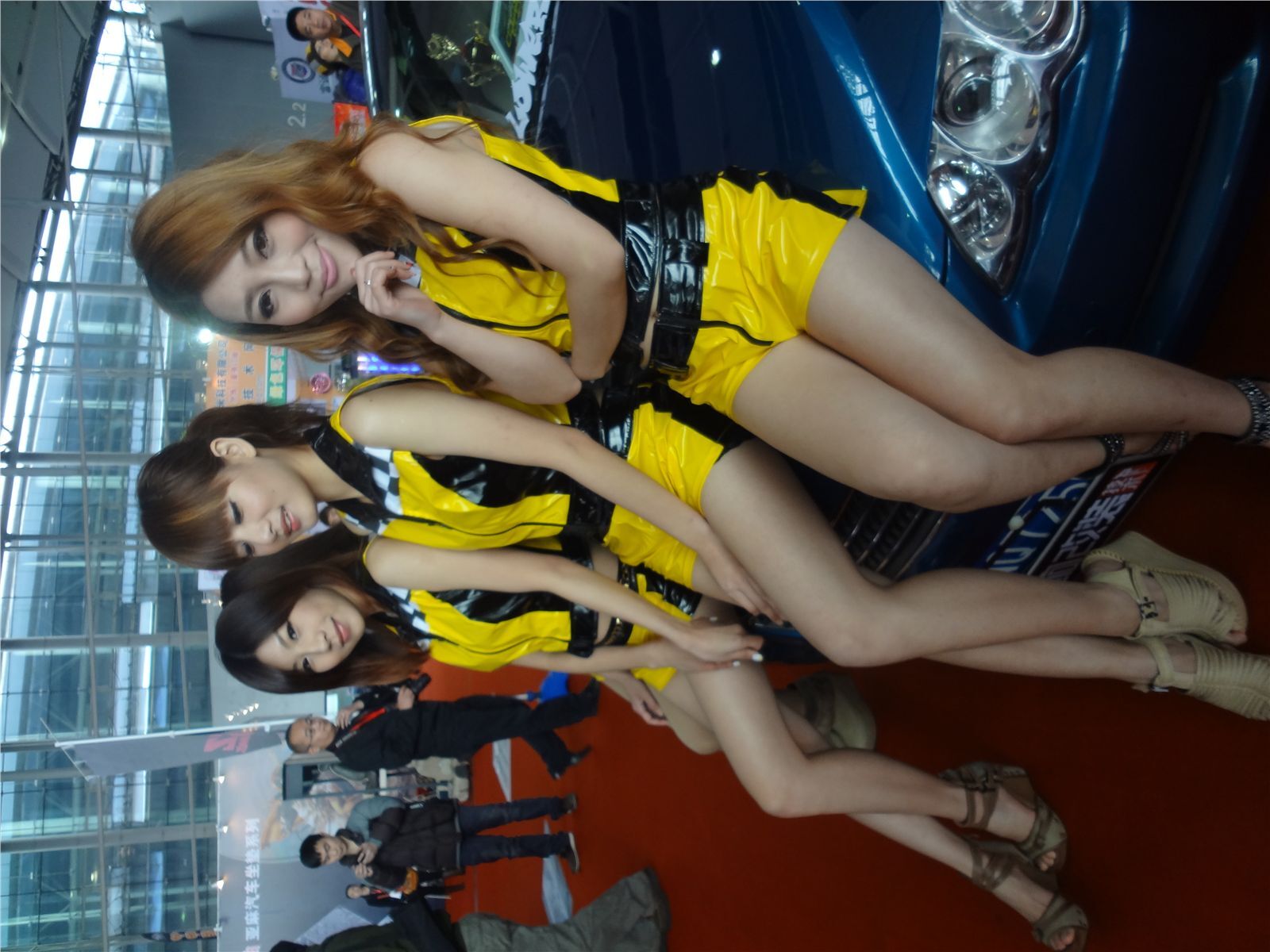 Photo set of domestic beauty car models at Guangzhou refitting Auto Show (the third set)