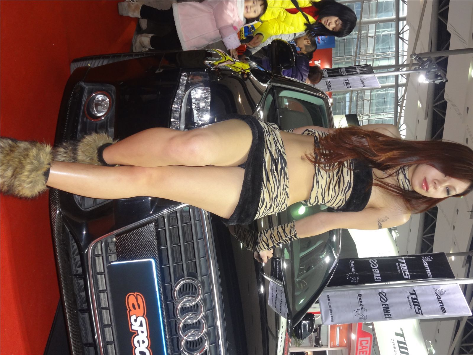 2012 Guangzhou refitting auto show car model, the temptation of domestic model uniform