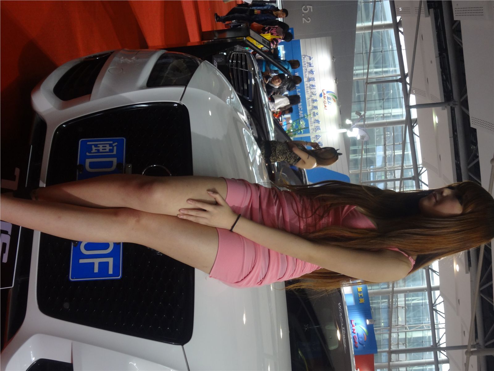 2012 Guangzhou refitting auto show car model, the temptation of domestic model uniform