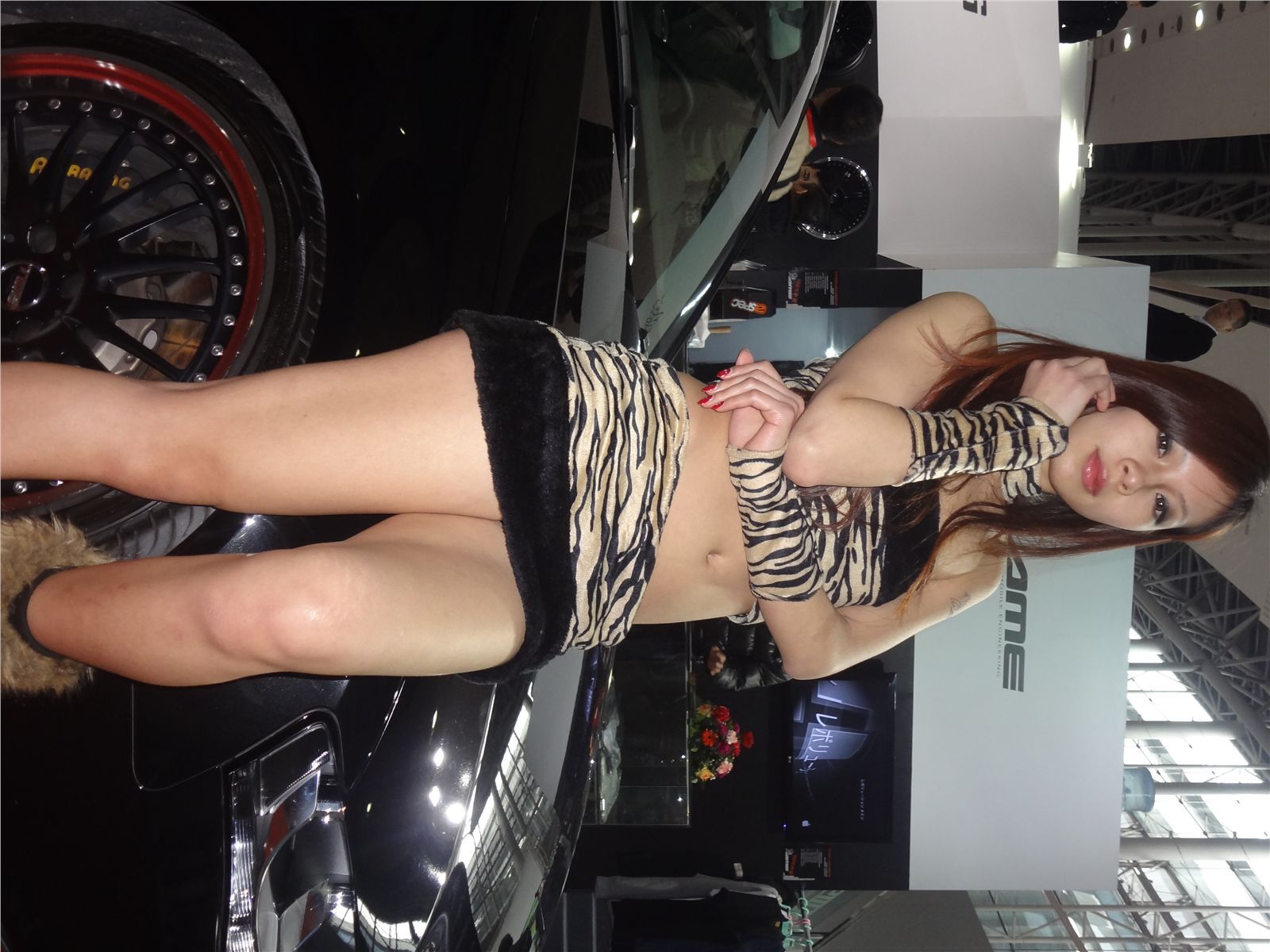 2012 Guangzhou refitting auto show car model, the temptation of domestic model uniform