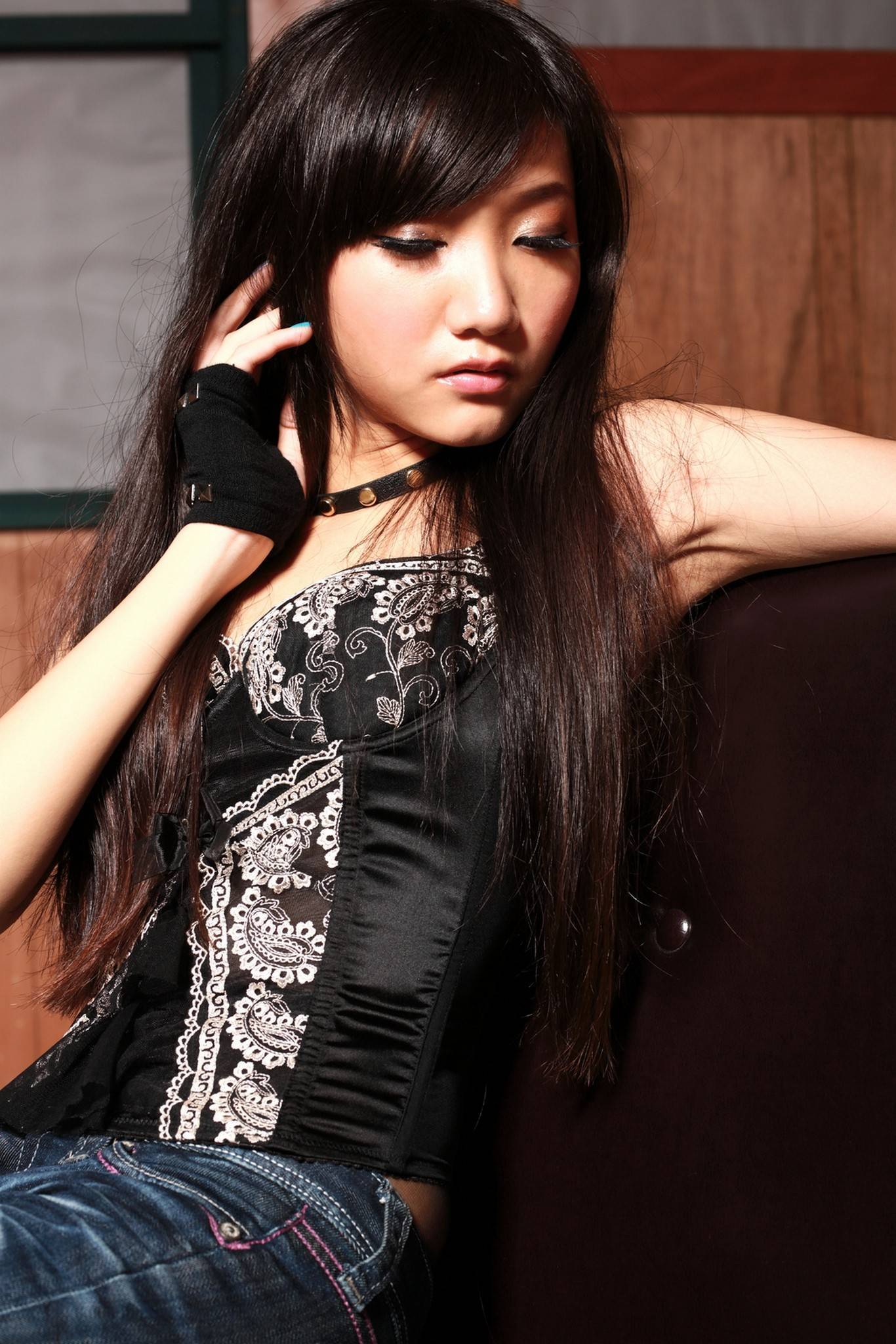 Tina 0120129 Yiqing domestic model high definition photo of beautiful women