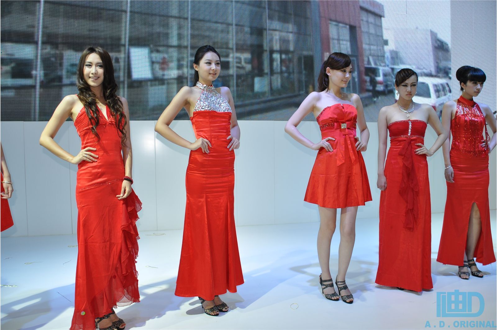 Photo of leg beauty of domestic models in the second season of Changchun Auto Show