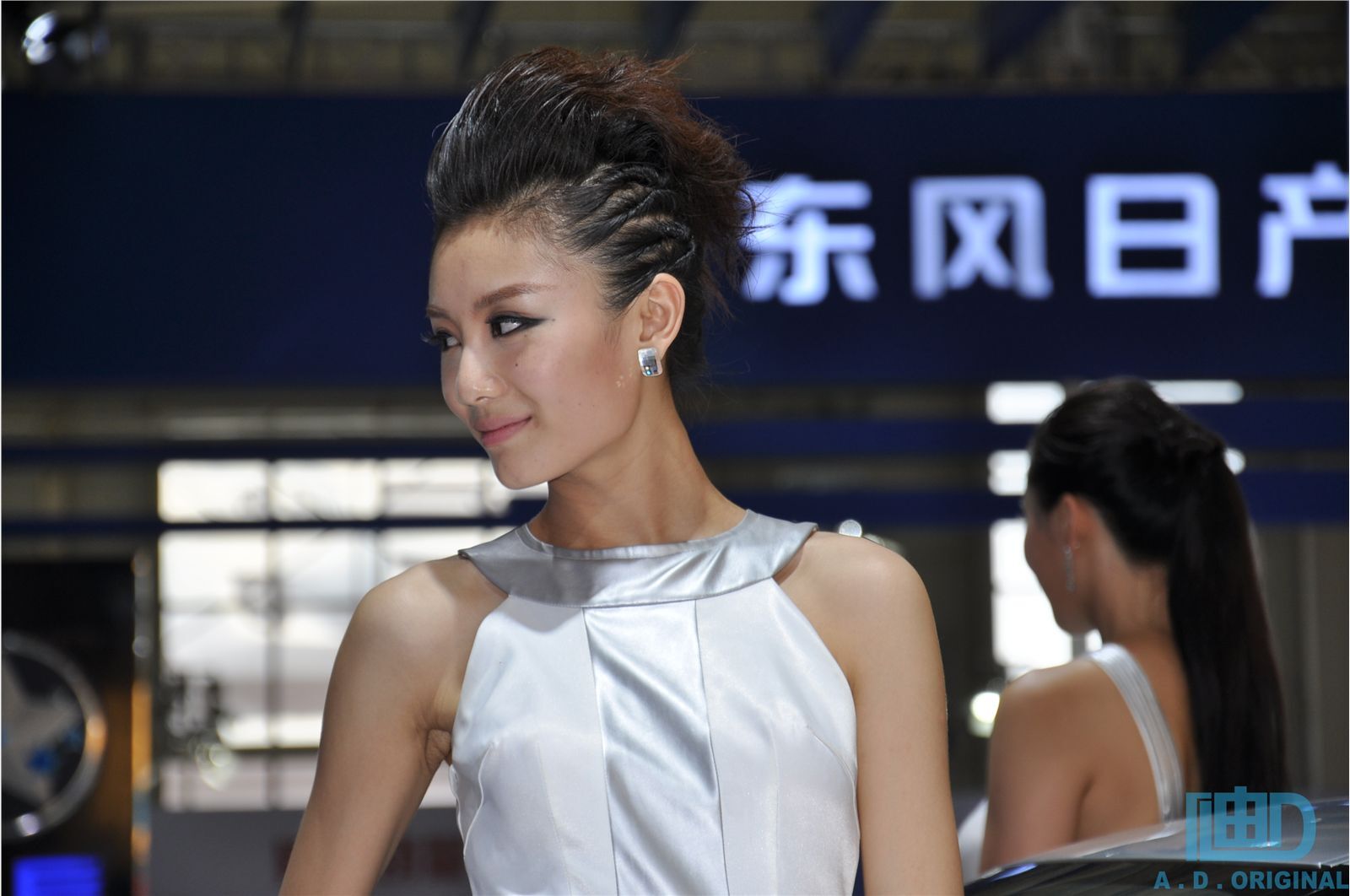 Photo of leg beauty of domestic models in the second season of Changchun Auto Show