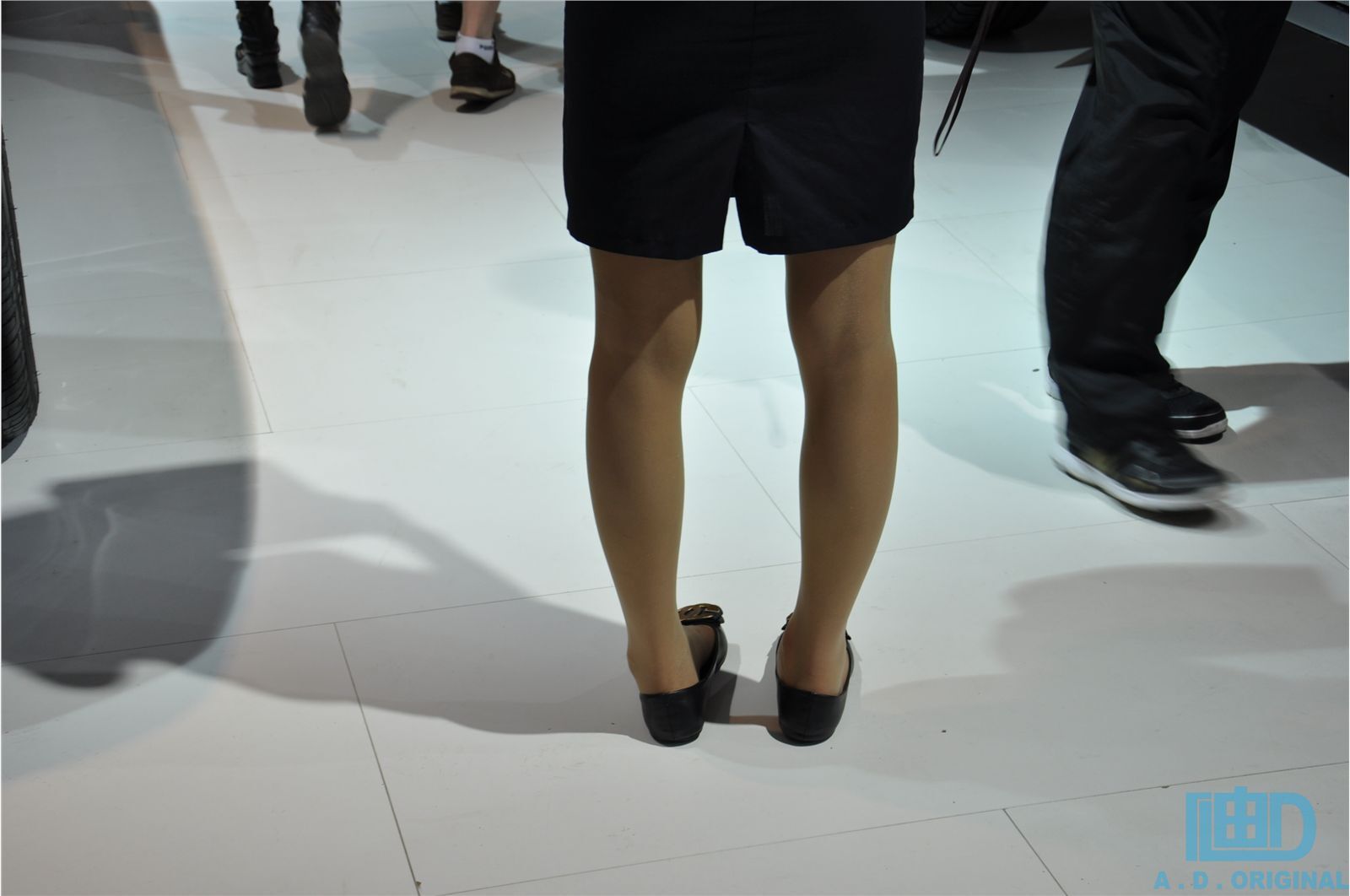 Photo of leg beauty of domestic models in the second season of Changchun Auto Show