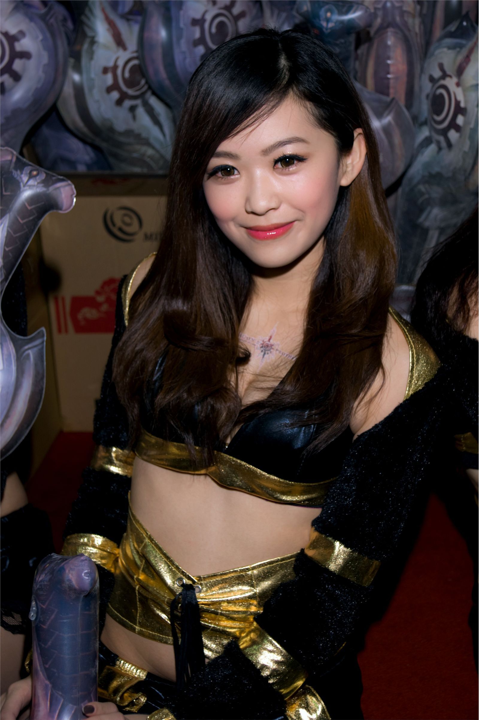 [exhibition] photo set of domestic beauty models at Taipei 2012 spring video game show