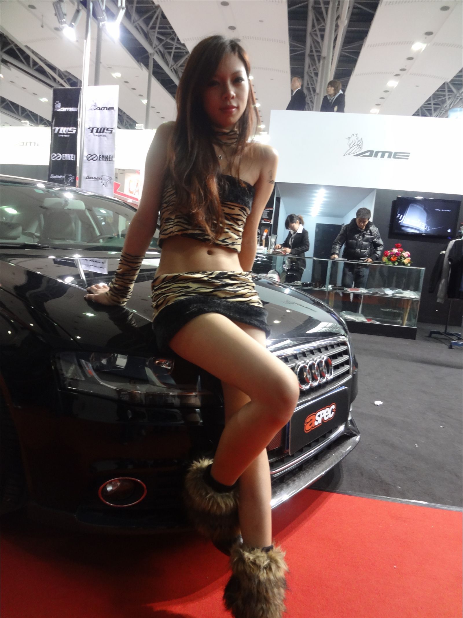 2012 Guangzhou refitting auto show model domestic model photo set high definition model pictures