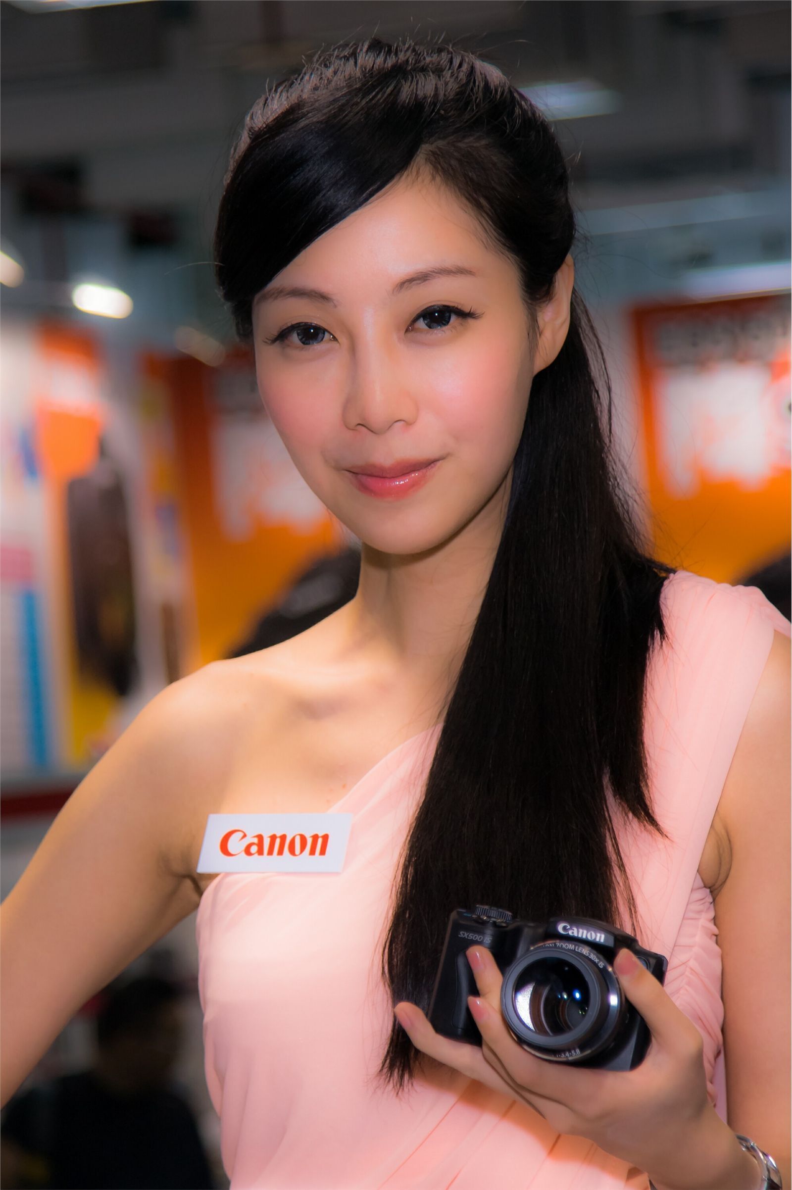 Pictures of domestic models and beauties in 2012 Taipei international digital photography equipment and image exhibition