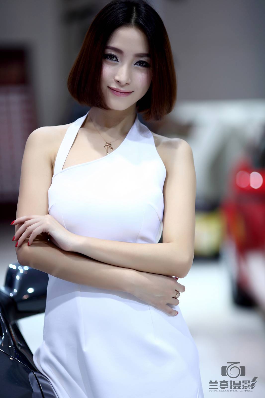 Beautiful car model of the 4th Zhengzhou International Auto Show