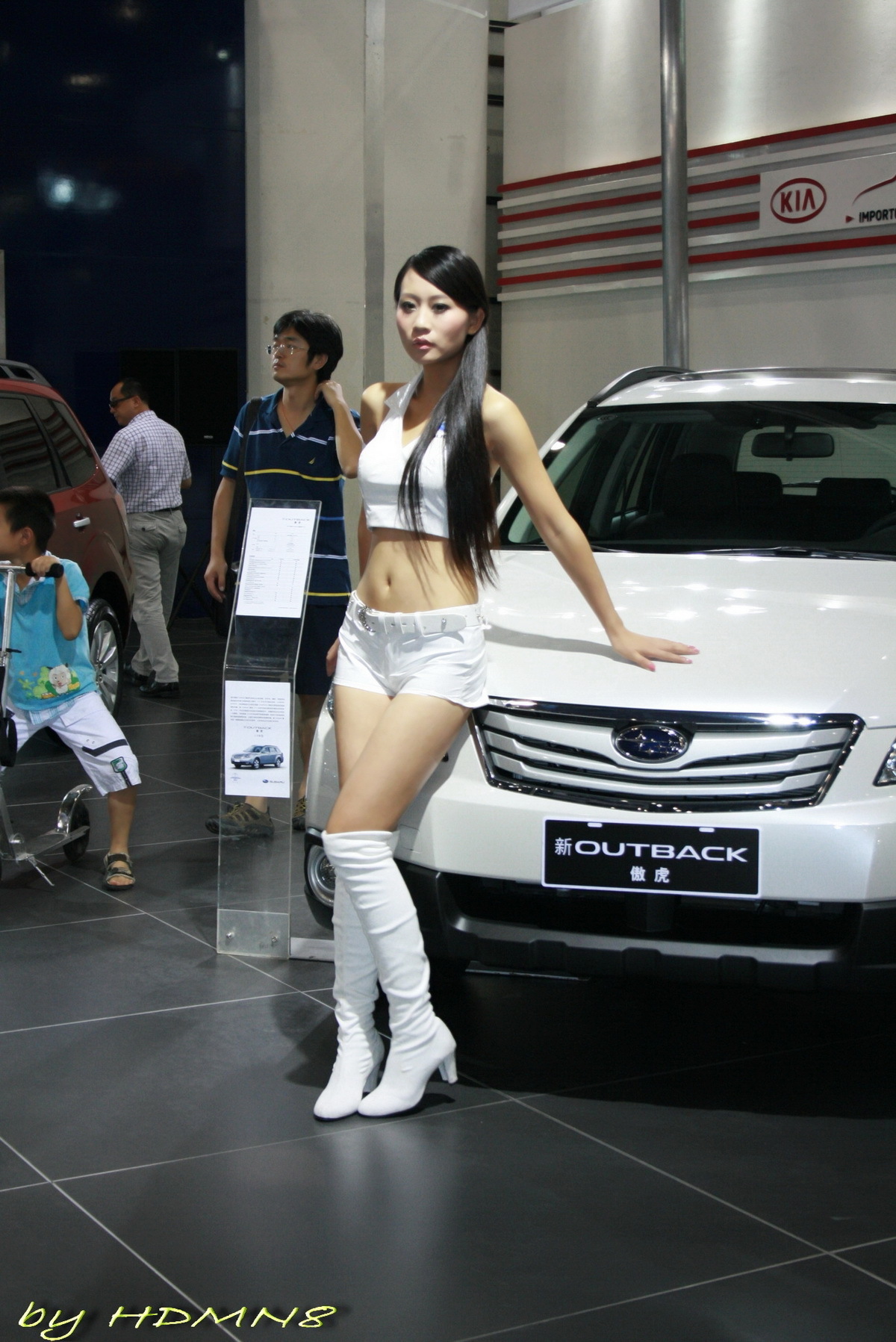 2011 Haixi Auto Expo beautiful car model