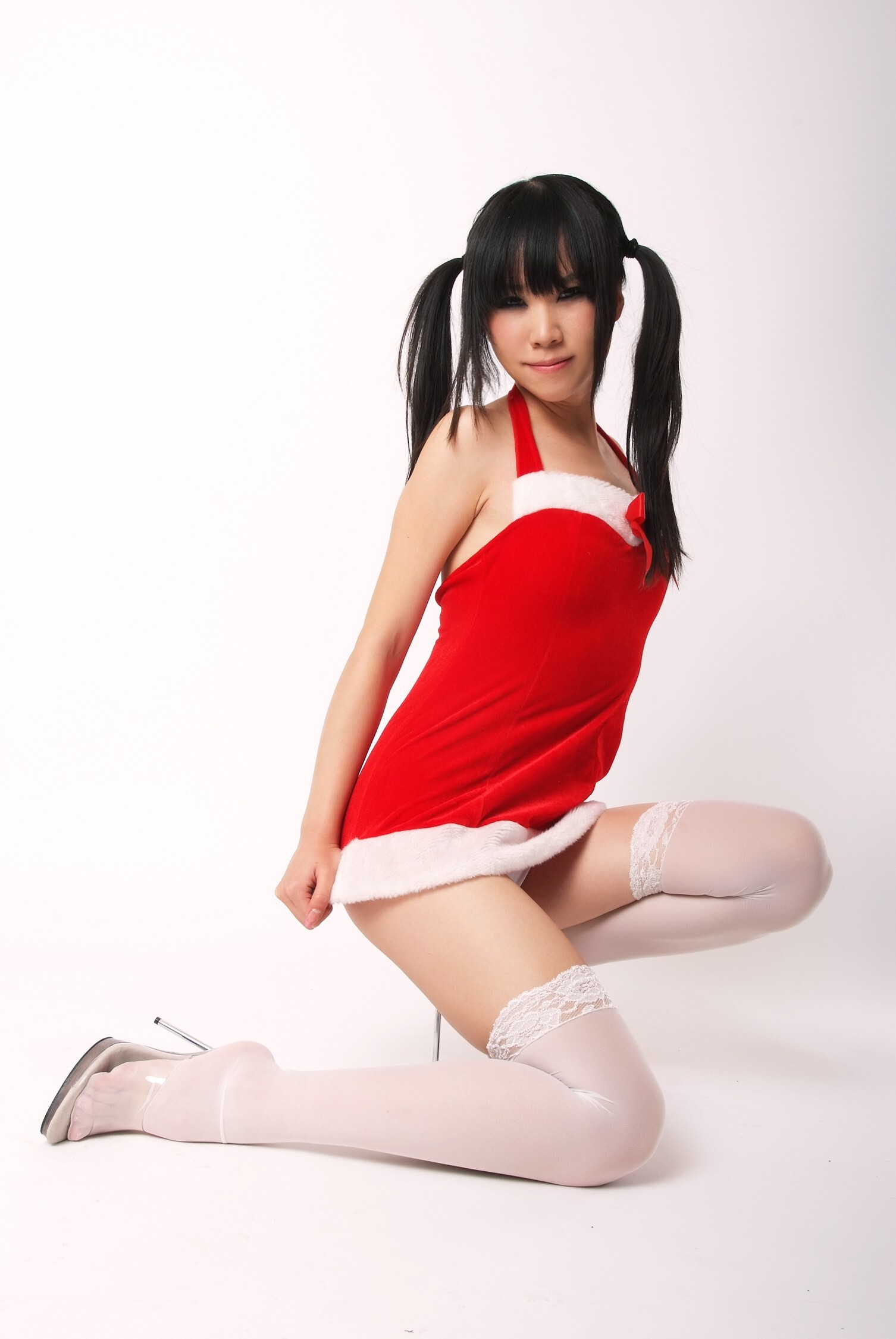 Short military uniform meow christmas girl little snowflake white girl [paimei VIP] 2009 1107-09