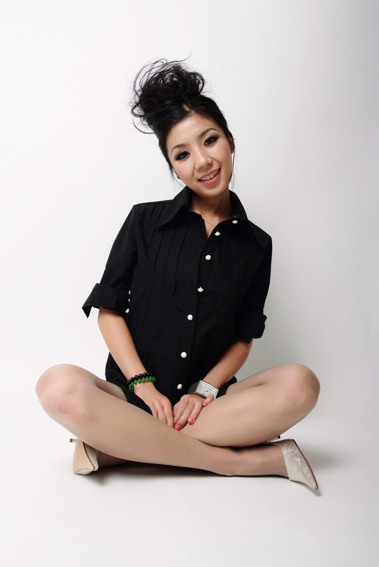 Xiaoyao lace skirt VO3 Momo fashion space VO3 soso black shirt VO2 [paimei VIP]