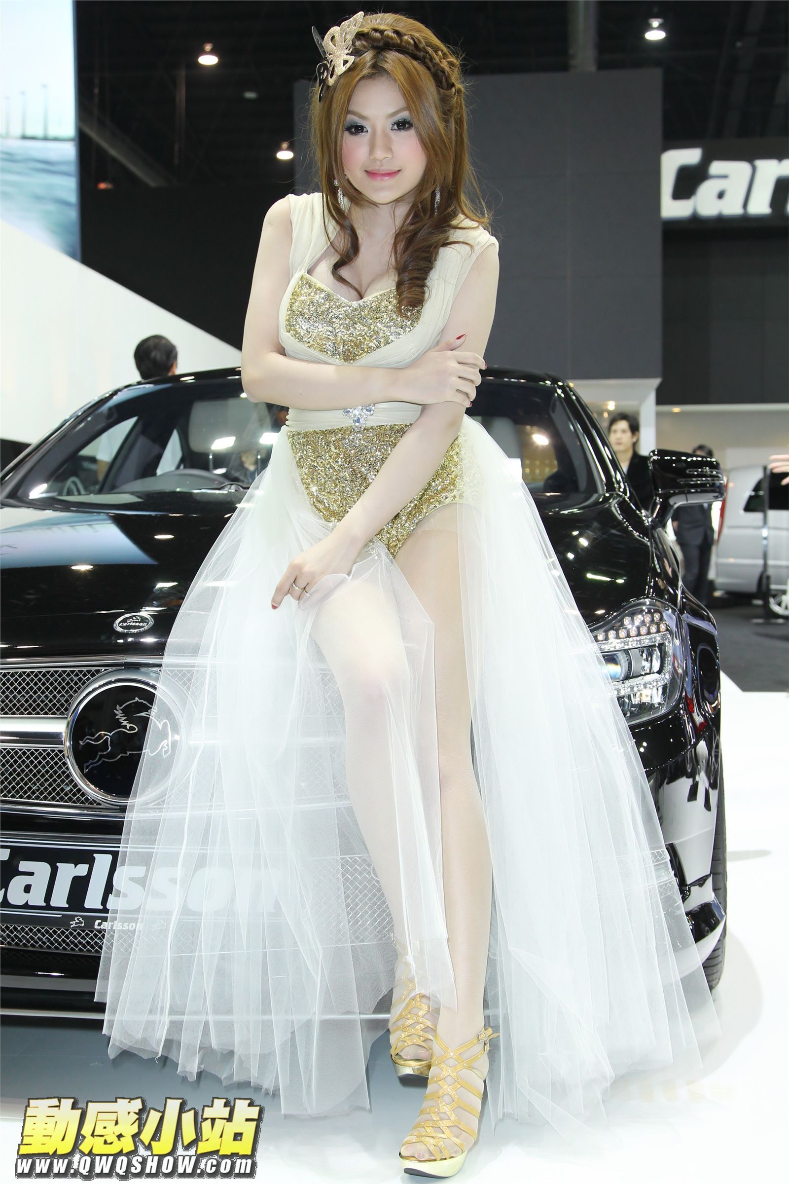 Show girl at 2012 Taiwan Adult Expo