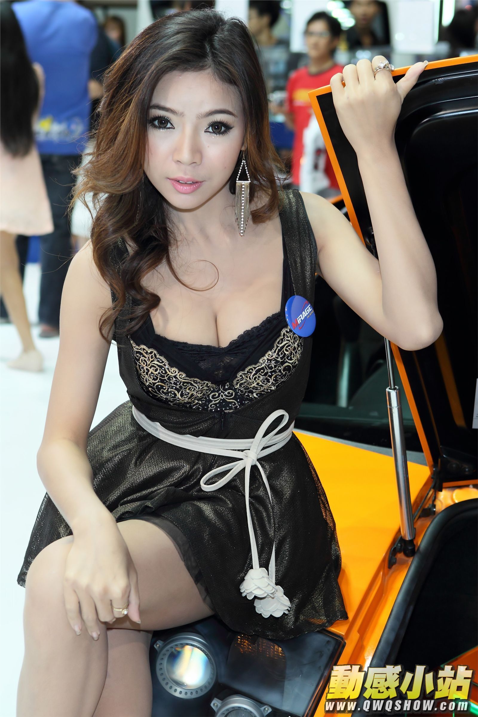 Show girl at 2012 Taiwan Adult Expo