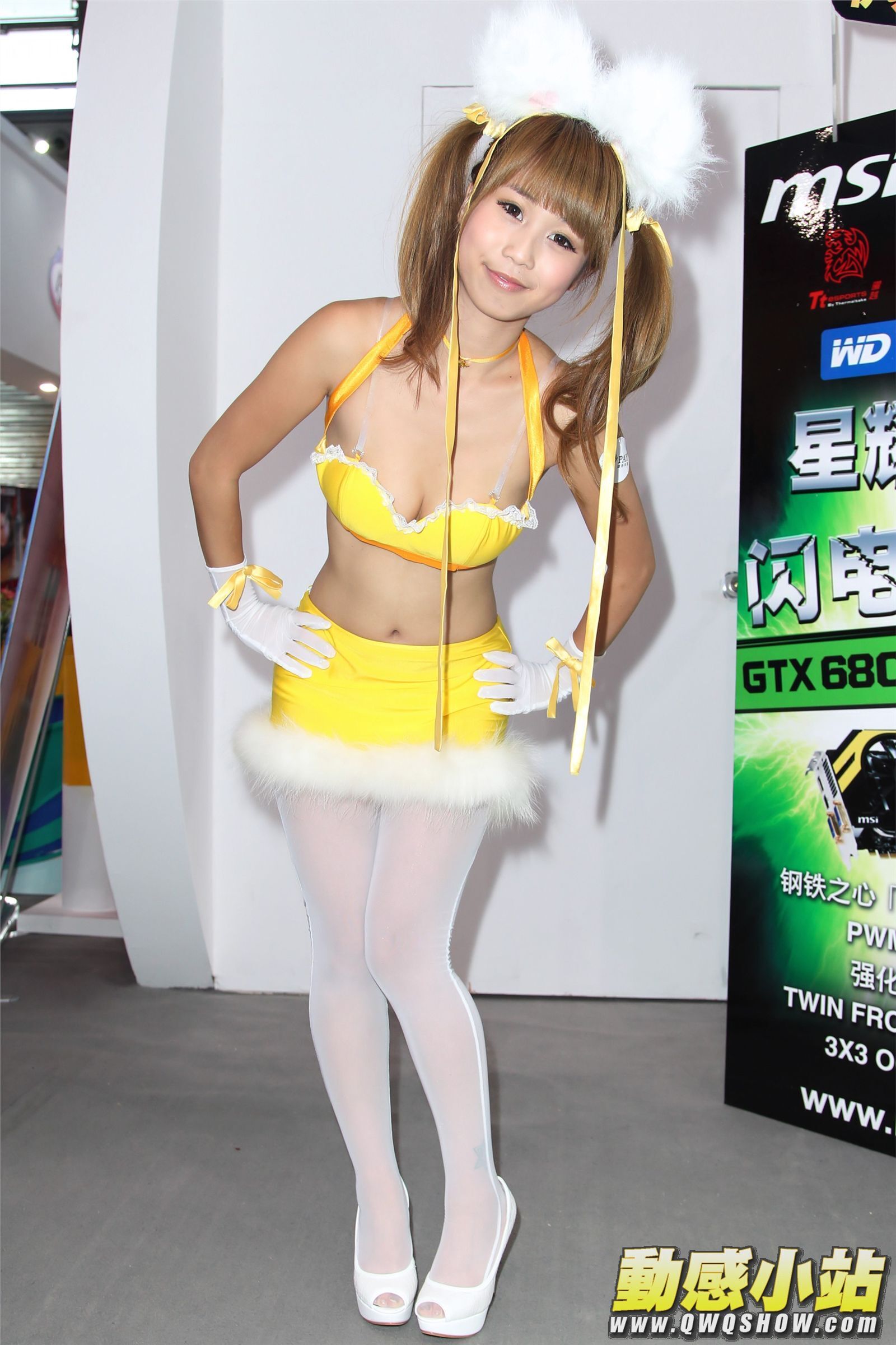 2012 ChinaJoy　攤位ShowGirl　完美世界Model