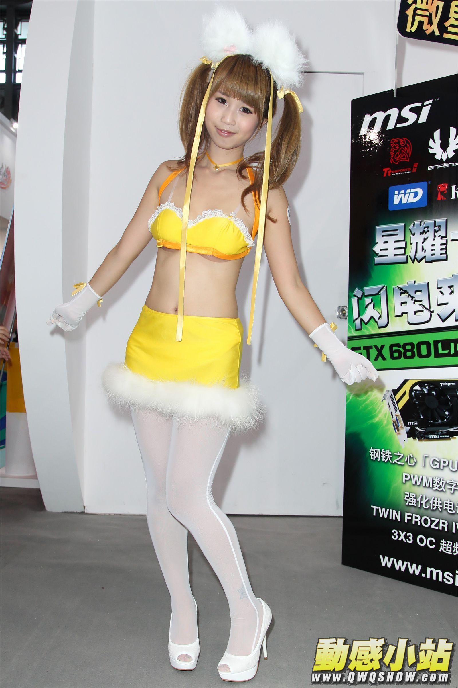 2012 ChinaJoy　攤位ShowGirl　完美世界Model