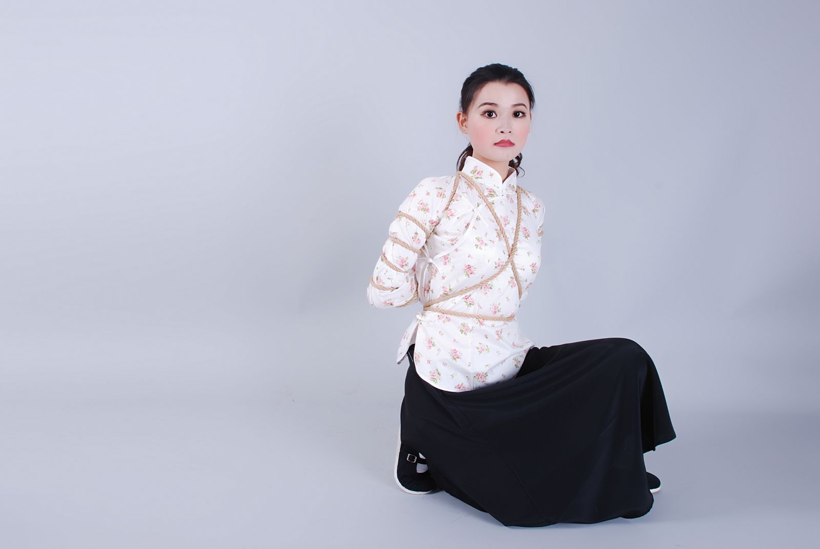 Jiaxin, a captive girl student