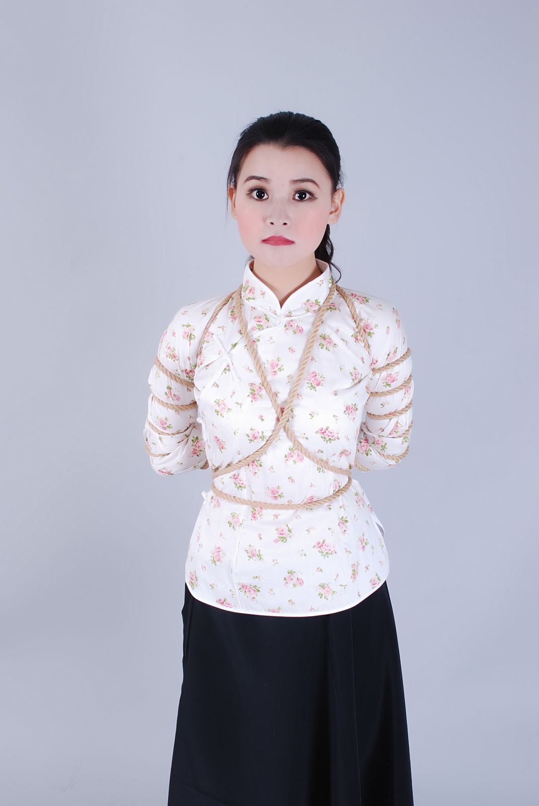Jiaxin, a captive girl student
