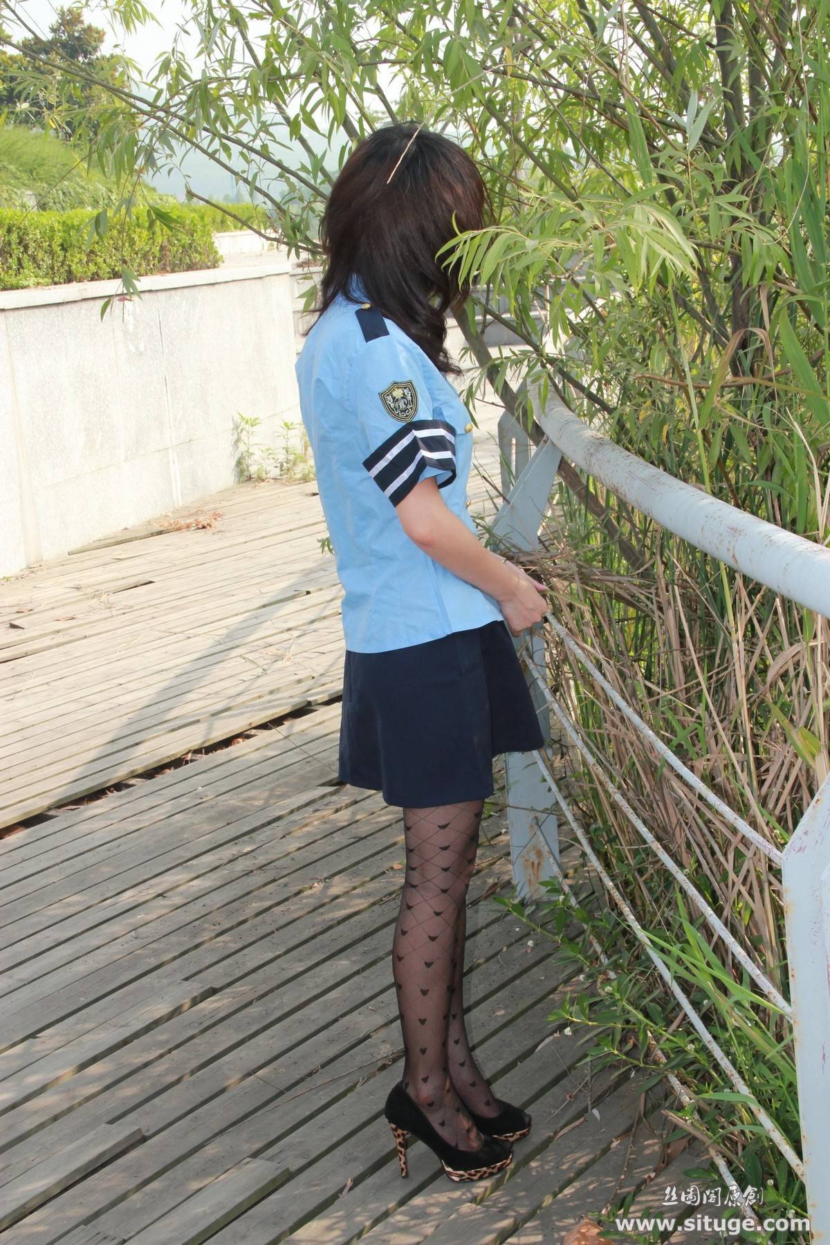 丝图阁户外丝袜写真 STGNo.024 Sufei 丝袜美女美腿模特