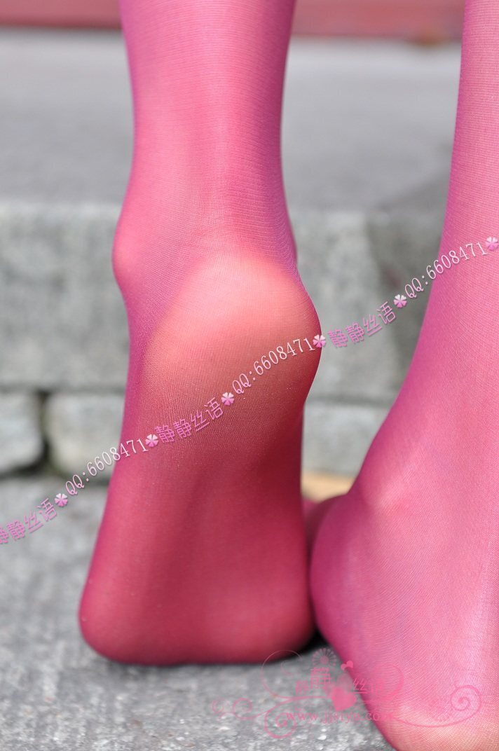 Wonderful series toe thickening pantyhose wine red domestic silk stockings girl